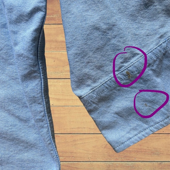 NWT Aeropostale Light Blue Button Down Dress Shirt - Picture 5 of 6